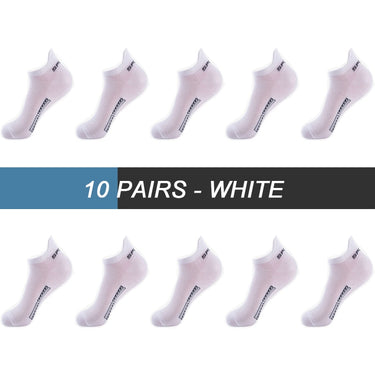 10Pairs High Quality Men Ankle Socks Breathable Cotton Sports Socks Mesh Casual Athletic Summer Thin Cut Short Sokken Size 38-48